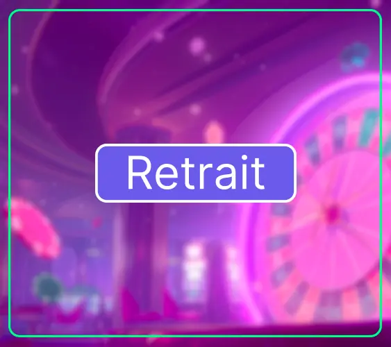 Bouton de retrait